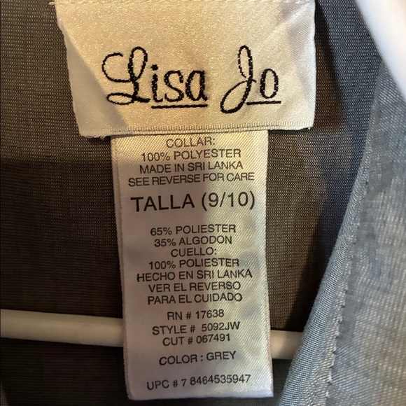 Women's Black Pinstripe Pantsuit - Picture 6 of 10